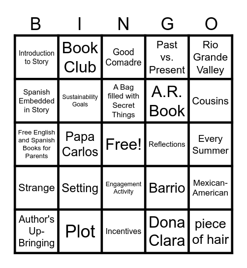 The Tequila Worm Bingo Card