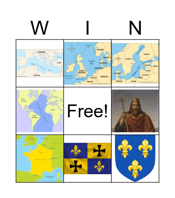 Kingdom of the Franks Bingo Card