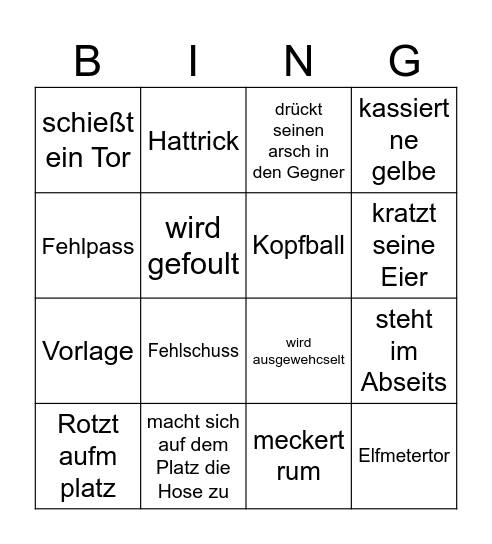 Keke Topp Bingo Card