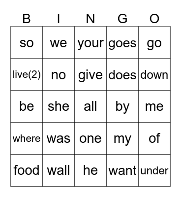 Plus Mastery Test #2 Bingo Card