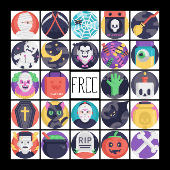 HALLOWEEN FUN BINGO Card