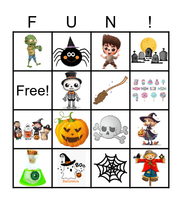 HALLOWEEN Bingo Card