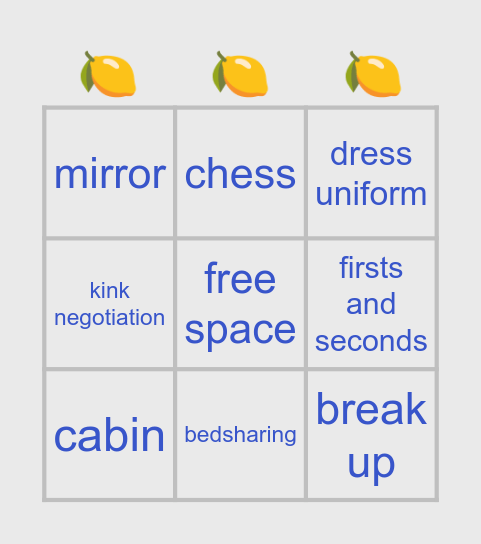 Fronk Birthday Bingo Card
