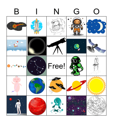 Eclipse! Bingo Card