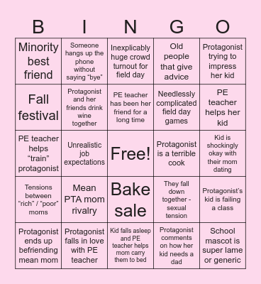 “Field Day” Bingo Card