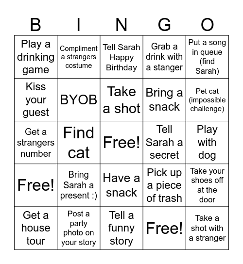 Halloween Bash Bingo! 👻 Bingo Card