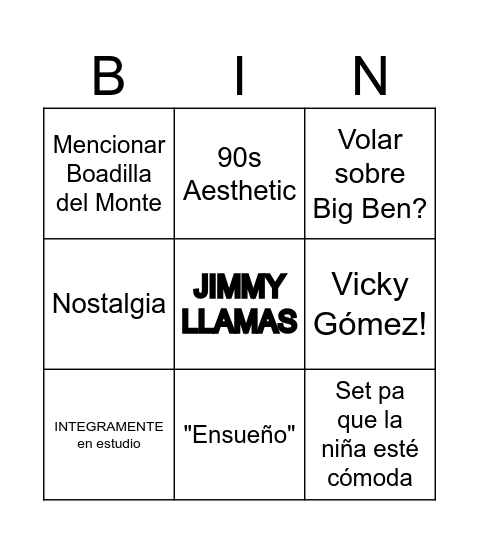 Loviu Prensa Bingo Card