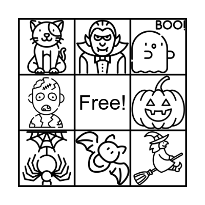 HALLOWEEN BINGO Card