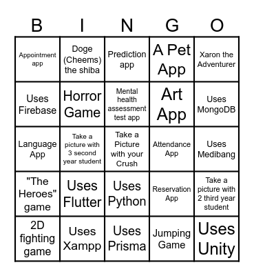 Breakpoint: Exceed by Bit Bingo Card