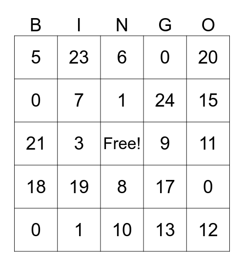 PMS 2023 Christmas Celebration Bingo Card
