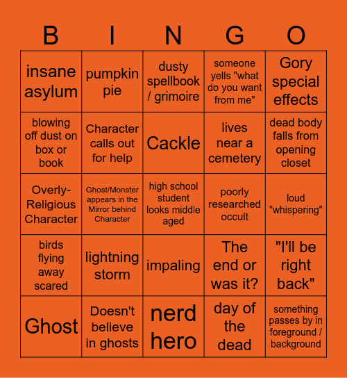 𝐇𝐢𝐦𝐮𝐫𝐚'𝐬 𝐇𝐚𝐥𝐥𝐨𝐰𝐞𝐞𝐧 𝐍𝐢𝐠𝐡𝐭 Bingo Card