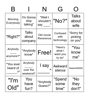 Accounting Bingo Card