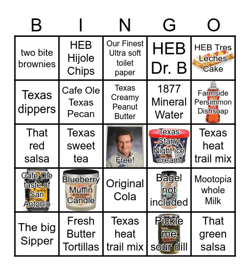 HEB BINGO Card