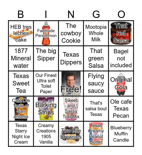 HEB BINGO Card