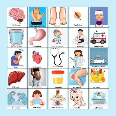 Loteria Bingo Card