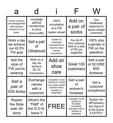 When the DM's Are Away, The Stores Will Play Bingo Card