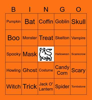 Halloween Bingo Card