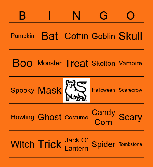 Halloween Bingo Card