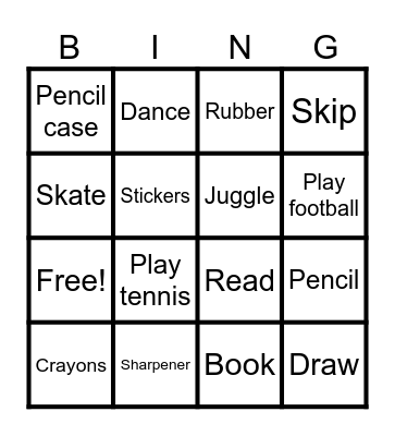 ESPINA I Bingo Card