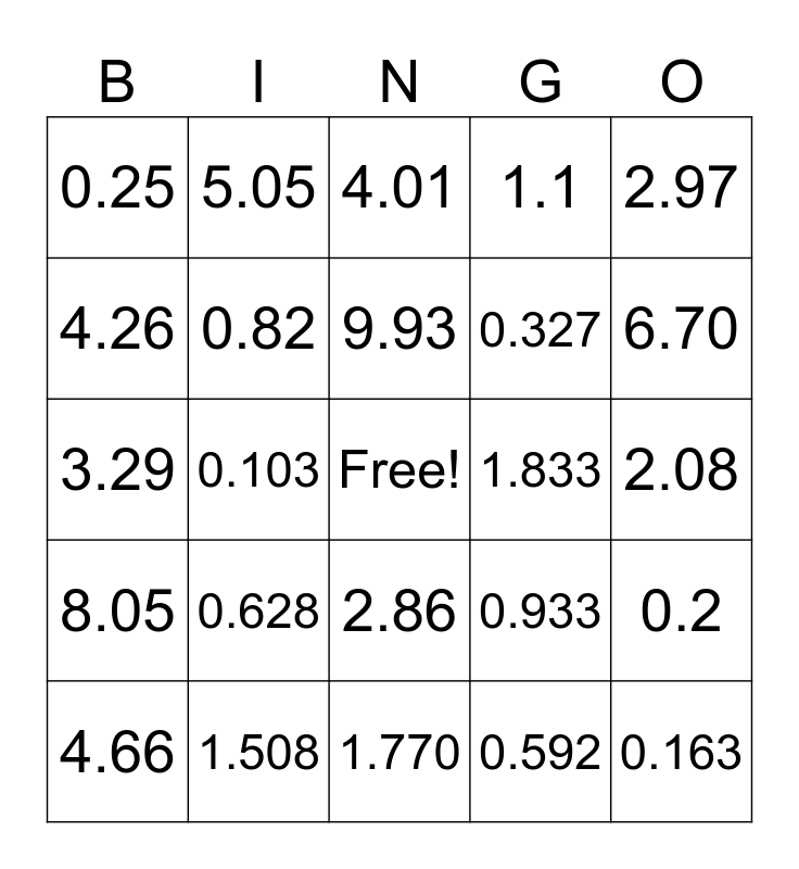 add-and-subtract-decimals-bingo-card