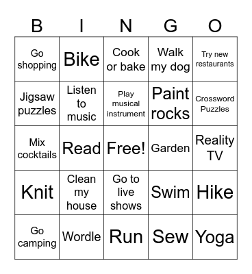 CCY Coping Clubs Bingo Card