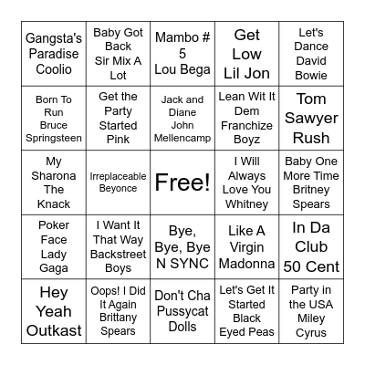 NCPPA Spring Workshop Bingo Card