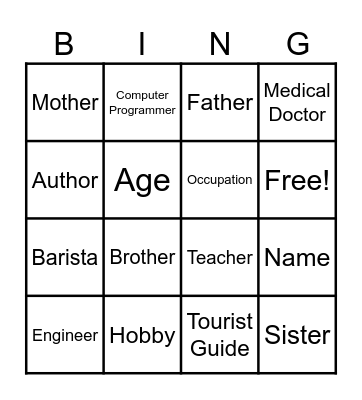 KEREN BINGO Card