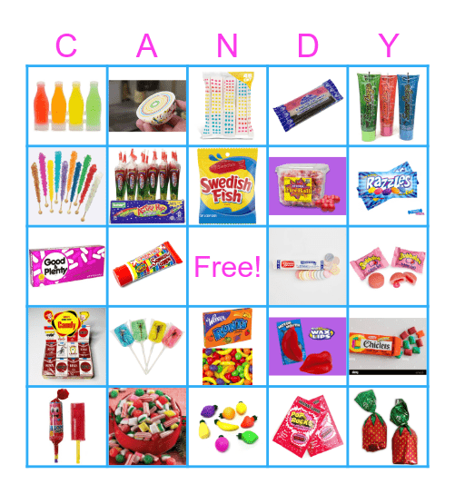 Old School Bingo Card