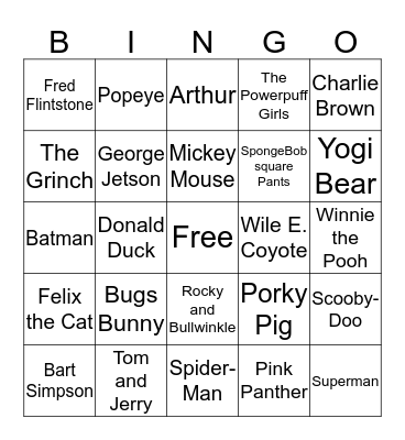 Woodside Square Library Bingo Card