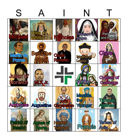 Y'ALL SAINTS BINGO Card