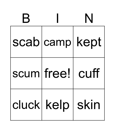 Everett 10 19 23 Bingo Card