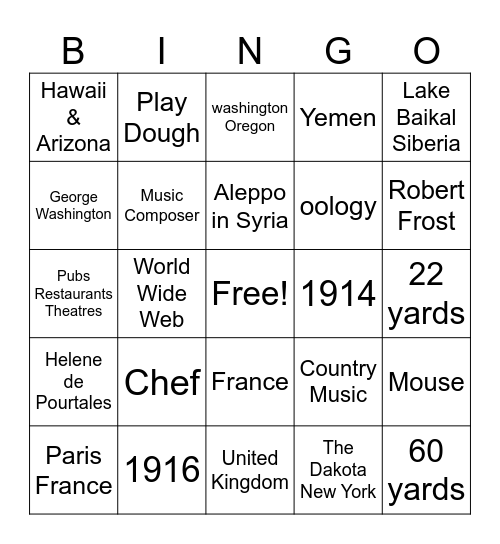 102023 GM 3 Bingo Card