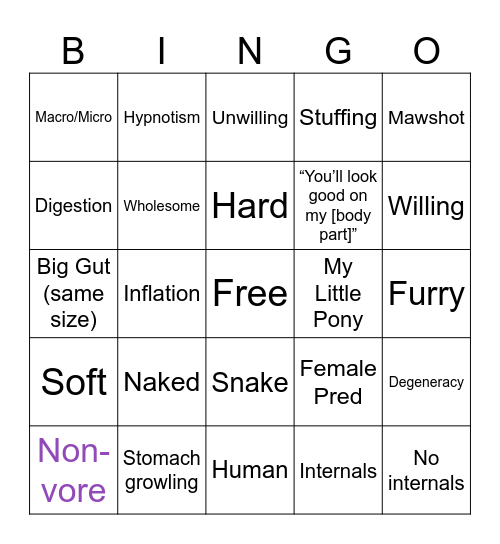 Eka’s Portal Bingo Card