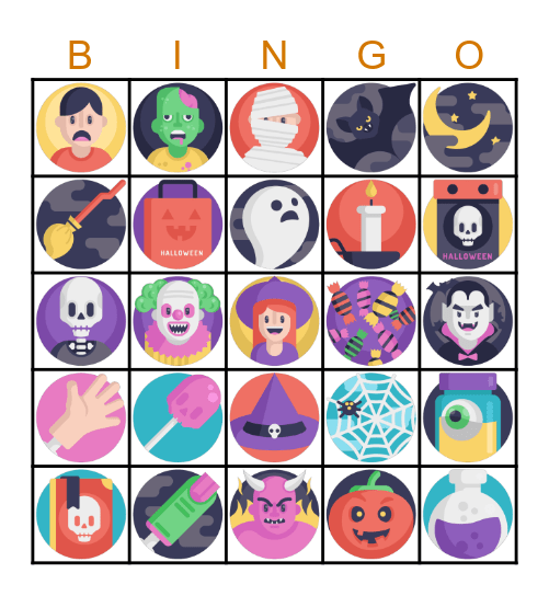 HALLOWEEN BINGO Card