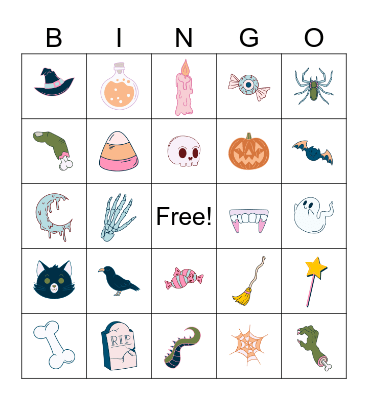 Halloween Bingo Card