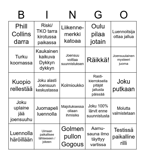 ATK-YTP Joen Suussa Bingo Card