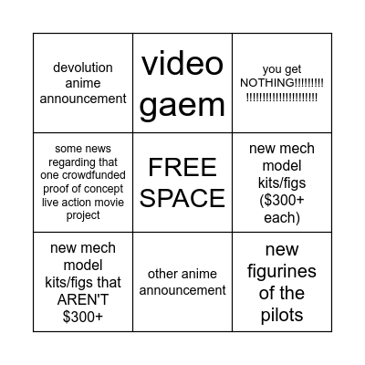 getter 50th anniversary april 2024 bingo Card