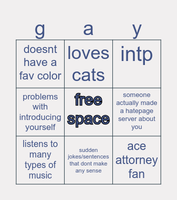 ludwik kinnie bingo Card