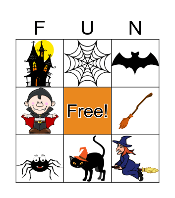 YC Halloween Bingo! Bingo Card