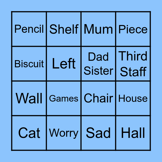 BINGO! Bingo Card