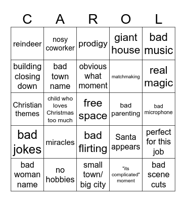 christmas!!! Bingo Card