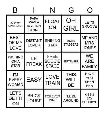 WHAT'S CRACKING BABY Bingo Card