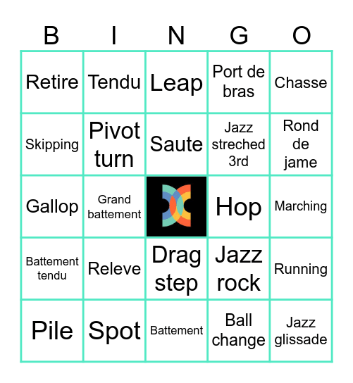 Jazz terminology Bingo Card