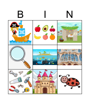 Family Night Bingo! Bingo Card