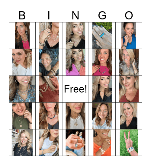 BLING-O BASH Bingo Card