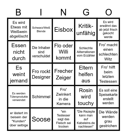 Filows Katsching-Fro-Binglingling Bingo Card