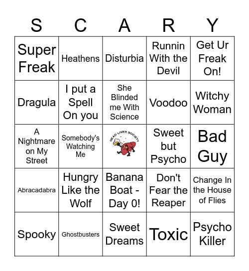 Al Hallows EVE!! Bingo Card