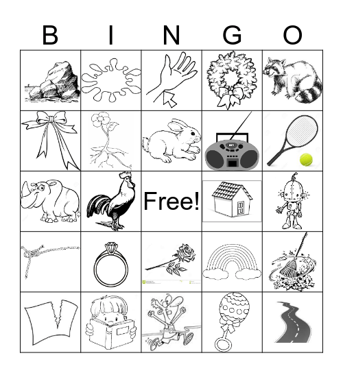 R Bingo  Initial Bingo Card