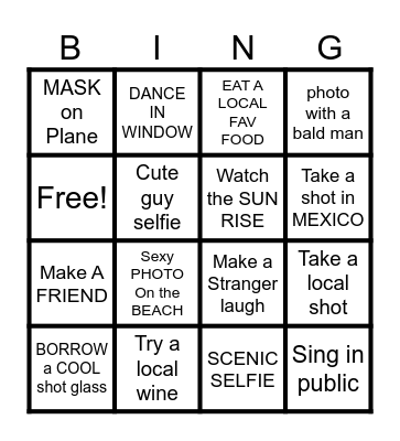 BIRTHDAY BINGO Card