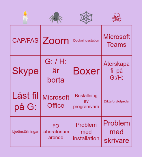 🖇F͓̽r͓̽e͓̽d͓̽a͓̽g͓̽s͓̽b͓̽i͓̽n͓̽g͓̽o͓̽🖇 Bingo Card